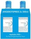 Bioderma Make-up-Entferner Hydrabio H2O Mizellenreinigungswasser: 2x500ml zum