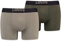 Levi's&reg; Boxershorts LEVIS MEN MEL WB BOXER BRIEF ORG CO 2P (2er Pack) mit breitem