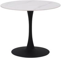 HELA Bistrotisch PAOLA Esstisch rund, 90 cm, robuste Steinplatte, verschiedene