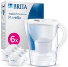 BRITA Wasserfilter Kanne MAXTRA Marella wei&szlig; inkl. 6x Pure Performance...