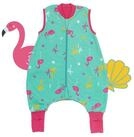 Schlummersack Kinderschlafsack Bio Schlafsack mit F&uuml;&szlig;en und umklappbaren...