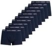 Boxershorts JACK & JONES "Boxershort JACSOLID 10er Pack", Herren, Gr. S, blau