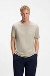 BOSS ORANGE T-Shirt Tegood Regular Fit 100% Baumwolle Logo on Chest Rundhals