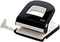 NOVUS Locher Novus B&uuml;rolocher E 225, bis 25 Blatt schwarz/grau, mit...