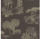 Rasch Vliestapete 555035 Tapete Botanical Jungle 53 x 1005 cm Rasch Lirico Gold