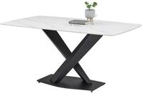Stolkom Sp.z.o.o. Esstisch in wei&szlig;, Keramik - 180x75x90cm (BxHxT)