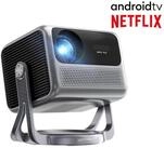 Ultimea Nova C40 Heimkino Beamer, Android TV 11.0 mit Netflix Beamer (1000:1, 1920 x