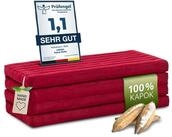 Klappmatratze Faltmatratze 110&nbsp;cm breit (Basic) - 200x110x8cm -, livasia, 8 cm hoch,