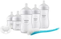 Philips AVENT Babyflasche Neugeborenen-Starter-Set Natural, 5 Baby Flaschen mit