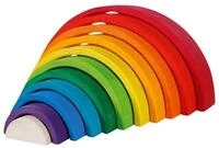 goki Stapelspielzeug Bausteine, Gro&szlig;er Regenbogen, (packung, 11-tlg), ein...