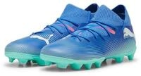 PUMA FUTURE 7 MATCH FG/AG Jr BLUEMAZING-PUMA WHITE-ELECTRIC Fu&szlig;ballschuh