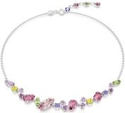 Swarovski Kette mit Anh&auml;nger Swarovski Halskette Gema 5658398 rhodiniert, Bunt