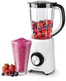 Nedis Standmixer Standmixer Mixer schwarz / weiss 800W 1,5 l 2 Stufen, 800 W