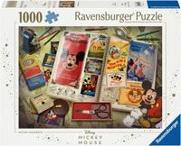 Ravensburger Puzzle Disney Mickey Mouse, 1950 Mickey Moments, 1000 Puzzleteile,...
