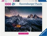 Ravensburger Puzzle Beautiful Mountains, Drei Zinnen, Dolomiten, 1000...