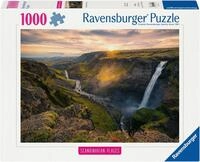 Ravensburger Puzzle Scandinavian Places, Haifoss auf Island, 1000 Puzzleteile,...