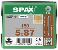 SPAX Holzbauschraube Spax Universalschrauben 5.0 x 87 mm TX 20 - 150