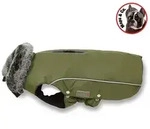 Wolters Hundemantel Winterjacke Amundsen f&uuml;r Mops & Co. olive 38 cm...