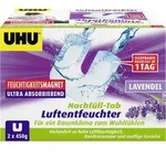 UHU Luftentfeuchter UHU Luftentfeuchter Feuchtigkeitsmagnet Lavendel