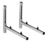 fischer U-Schiene fischer Konsolenset mit L&auml;rmschutz KSU S - 600