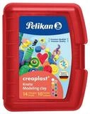 Pelikan Schreibger&auml;teetui Pelikan Kinderknete Creaplast 10 Farben im roten...