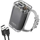 ANSMANN AG Wasserfeste Powerbank mit einer starken Kapazit&auml;t von 40.000 mAh,...