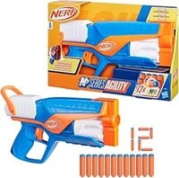 Hasbro Spiel Nerf N Series Agility Blaster, leichte Bauweise mit rotierender...