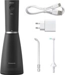 Panasonic Munddusche EW-DJ86-K503, Aufs&auml;tze: 2 St., Kabellos,