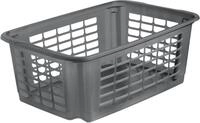 ROTHO Aufbewahrungskorb Rotho Drehstapelkorb Reverso Large 18 L anthrazit