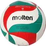 Molten Volleyball V5M2000 WEI&szlig;/GR&Uuml;N/ROT