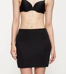 Unterrock TRIUMPH "Body Make-Up T Skirt 02", Damen, Gr. 36, schwarz, Single Jersey,