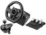 Tracer TRAJOY47345 Gaming-Lenkrad (Lenkrad Gaming Rennlenkrad) schwarz