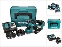 Makita Akku-Falzhobel DKP 181 RMJ Akku Hobel Falzhobel 82 mm 18 V Brushless +...
