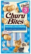 Inaba Cat Churu Bites Huhn mit Thunfisch & Jakobsmuschel 3 x 10 g, Snack f&uuml;r:...