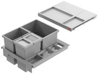 Hailo Einbaum&uuml;lleimer Hailo Abfallsammler 3620511 Separato-K 500 2x 8 + 18...