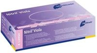 MediTrade Nitril-Handschuhe Meditrade - Einmalhandschuhe Nitril Violia -...