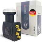 PremiumX Deluxe Quad LNB PLL SAT f&uuml;r 4 Teilnehmer DVB-S2 HD UHD 4K...