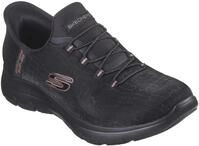 Slip-On Sneaker SKECHERS "SUMMITS-CLASSY NIGHT", Damen, Gr. 36, gold (schwarz,