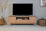 Jahnke TV-Board WAVE TV 170 (1 St), TV-Board, Retro-Stil, Front in Wellendesign,
