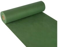 PAPSTAR Tischl&auml;ufer stoff&auml;hnlich Vlies soft selection 24 m x 40 cm dunkelgr&uuml;n