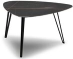 M2 Kollektion Couchtisch in schwarz / Keramik dunkel - 83x45x68 (BxHxT)