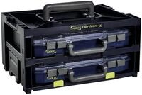 raaco Sortimentskasten, Tragerahmen CarryMore 55 x 2 mit 2 CL 55 4 x 8-16 Farbe: