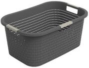 ROTHO W&auml;schekorb W&auml;schebox 40L COUNTRY, ergonomische W&auml;schebeh&auml;lter mit...