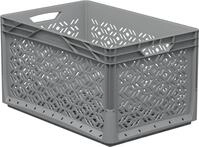 Westfalia Werkzeug Stapelbox Eurobox 60x40x32cm grau