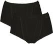 Shapingslip SLOGGI "Control", Damen, Gr. 38, schwarz, Single Jersey, Obermaterial: