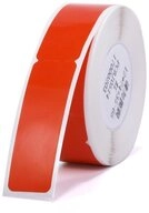 NIIMBOT Etiketten Kabeletikett 12,5x74+35mm (rot) 65 St&uuml;ck, f&uuml;r Etikettendrucker
