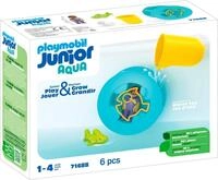 Playmobil&reg; Wasserwirbelrad mit Babyhai (71688), JUNIOR Konstruktions-Spielset,...
