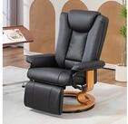 HOMCOM Relaxsessel Modernes Sessel mit Fu&szlig;st&uuml;tze (Liegesessel, 1-St.,...