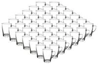 van Well Tasse Nordic Kaffeebecher Teebecher 300 ml 48er Set, 48-tlg., Glas