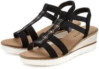 Sandalette LASCANA "Sommerschuh, offener Schuh, Sandale, Keilsandalette", Damen, Gr.